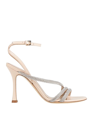 NINALILOU Sandals Light pink Leather