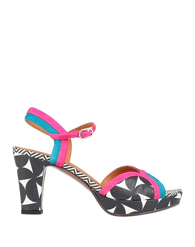 CHIE MIHARA Sandals Fuchsia Leather