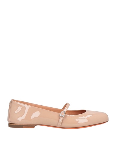 SANTONI Scarpe Cipria Pelle