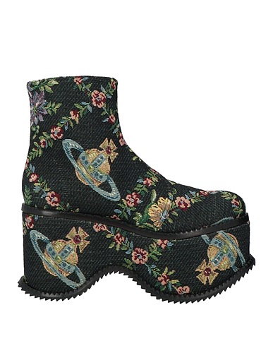 VIVIENNE WESTWOOD Ankle boot Black Textile fibres