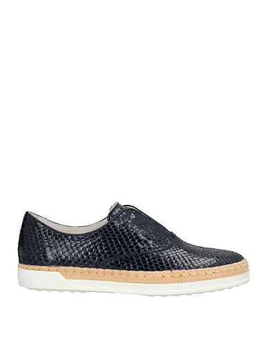TOD'S Mokassins Nachtblau Schlangenhaut