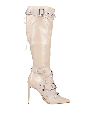 STEVE MADDEN Boots Beige Synthetisches Material, Textile fibers