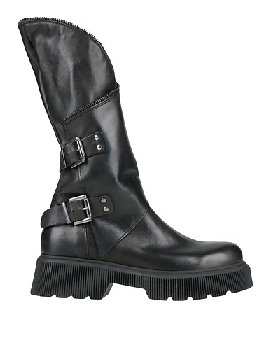 LACE-UP Boots Black Leather