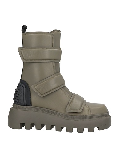 VIC MATIĒ Ankle boot Military green Leather