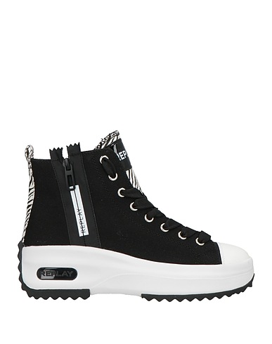 REPLAY Sneakers Black Textile fibers