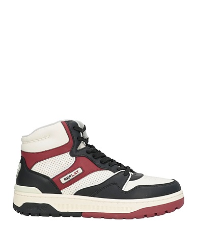 REPLAY Sneakers Burgundy Leather