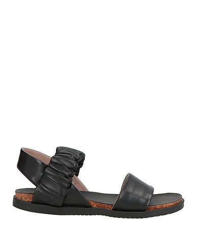 LILIMILL Sandals Black Leather