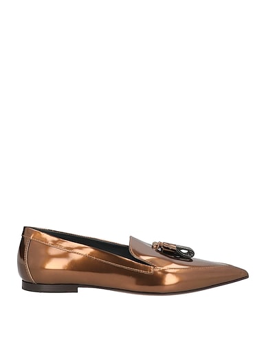BRUNELLO CUCINELLI Loafers Bronze Leather