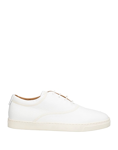 GIORGIO ARMANI Sneakers White Leather