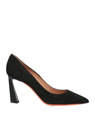 SANTONI Pump Black Leather