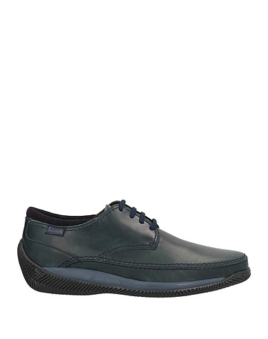 LO.WHITE Stringate Verde scuro Pelle