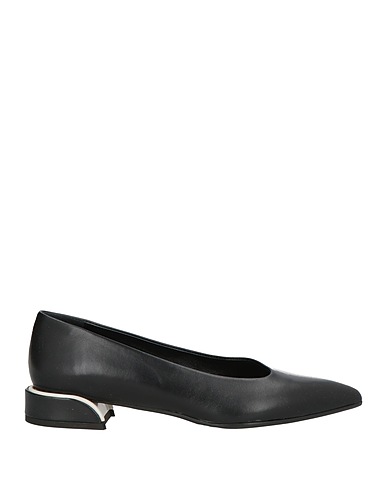 SILVIA ROSSINI Ballet flats Black Leather