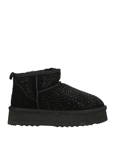 MASSIMO SANTINI Ankle boot Black Leather