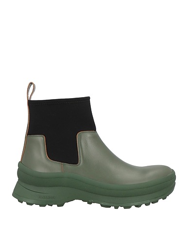 JIL SANDER Stivaletti Verde Gomma