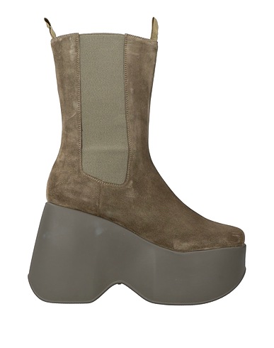 VIC MATIĒ Ankle boot Military green Leather