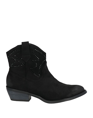 TOSCA BLU Ankle boot STUDIO Black Textile fibres