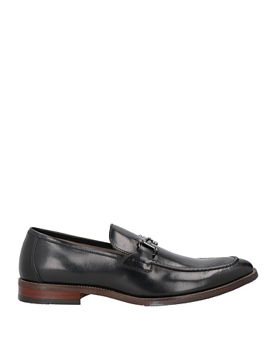STEVE MADDEN Loafers Black Leather
