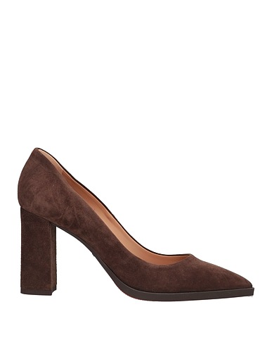 SANTONI Court Chocolate brown Leather
