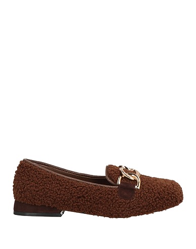 TOSCA BLU Loafers Dark brown Synthetisches Material