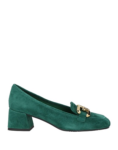 TOSCA BLU Loafers Dark green Leather