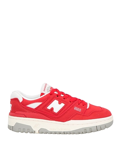 NEW BALANCE Sneakers Red Textile fibres
