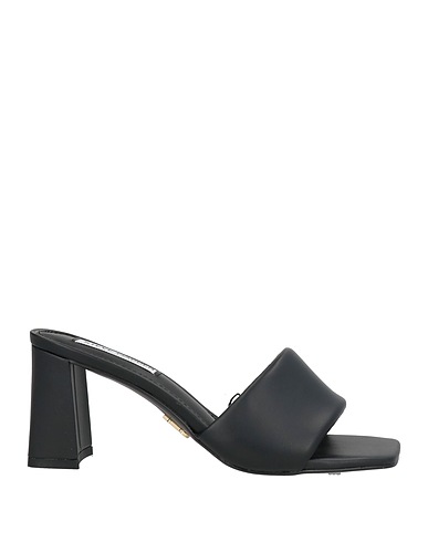 STEVE MADDEN Sandals Black Synthetisches Material