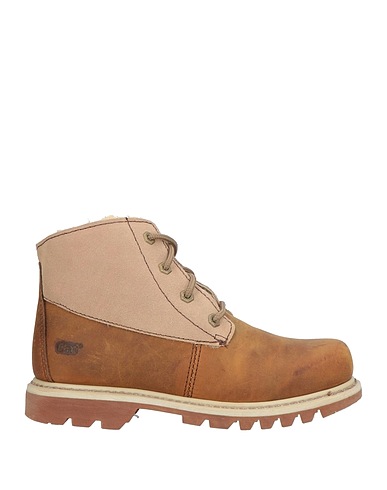 CATERPILLAR Ankle boot Beige Leather