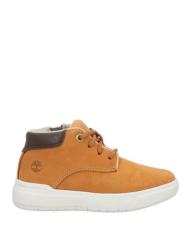TIMBERLAND Stiefelette Kamel Leder, Gewebefasern