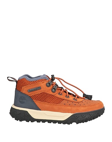 TIMBERLAND Ankle boot Tan Leather, Textile fibres