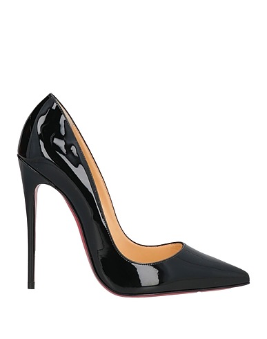 CHRISTIAN LOUBOUTIN Escarpins Noir Cuir