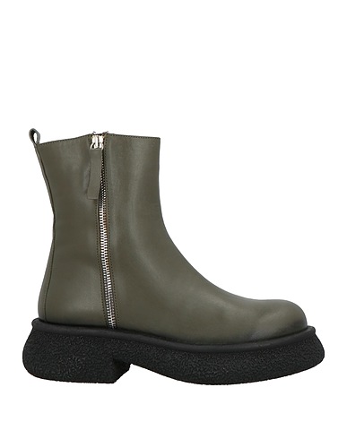 TOSCA BLU Stivaletti Verde militare Pelle