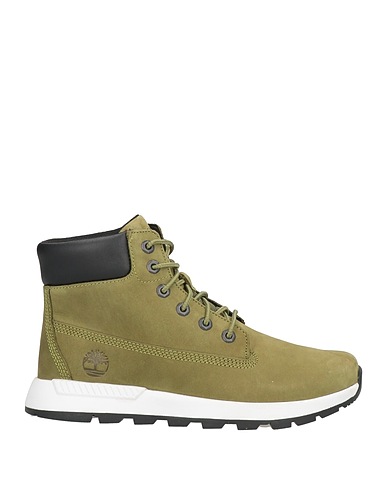TIMBERLAND Ankle boots Leather, Textile fibres