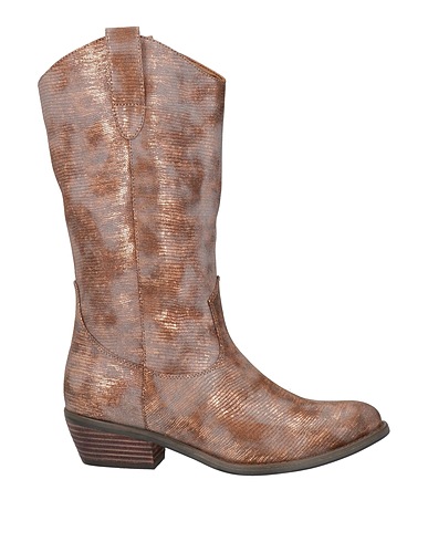TOSCA BLU Stiefel Maulwurfsgrau Leder