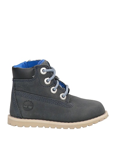 TIMBERLAND Stiefelette Marineblau Leder, Gewebefasern