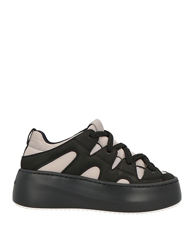 VIC MATIĒ Sneakers NERO Leder, Gewebefasern