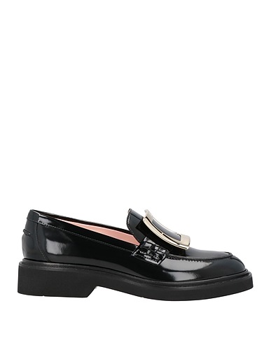 ROGER VIVIER Loafers Black Leather