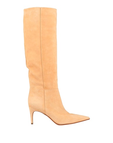 SERGIO ROSSI Boots Beige Leather