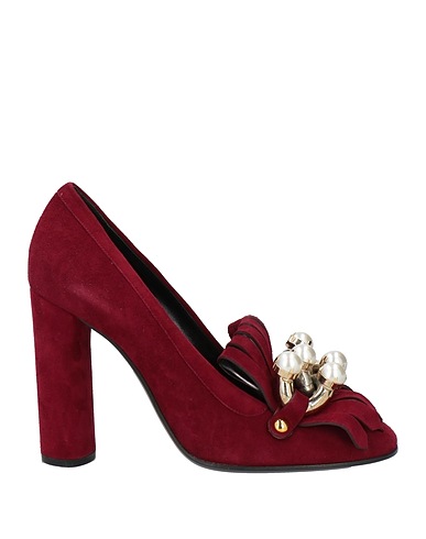 CASADEI Loafers Burgundy Leather