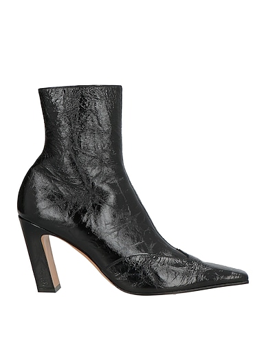 KHAITE Stiefelette Schwarz Leder