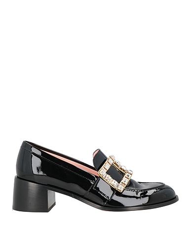 ROGER VIVIER Loafers Black Leather