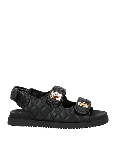 STEVE MADDEN Sandals Black Synthetisches Material