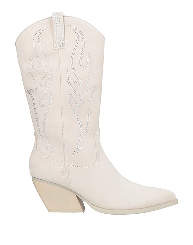 STEVE MADDEN Stivaletti Grigio chiaro Pelle