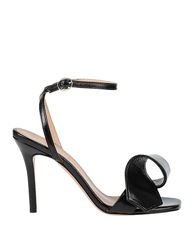MARC ELLIS Sandals Black Leather