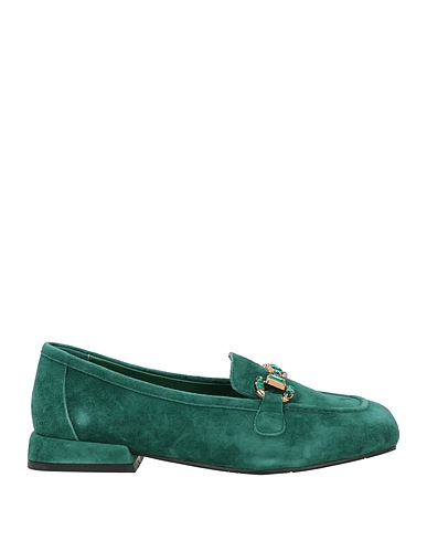 TOSCA BLU Loafers STUDIO Green Leather