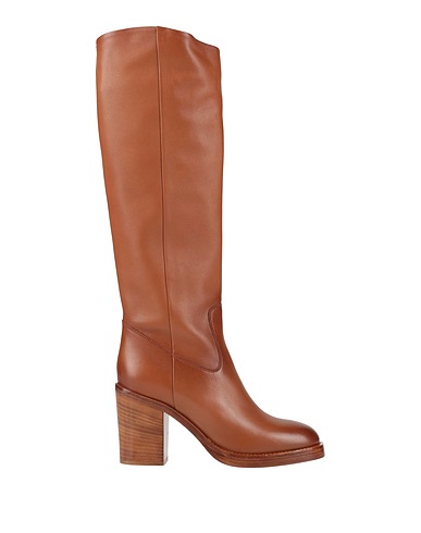 SANTONI Stivali Cuoio Pelle
