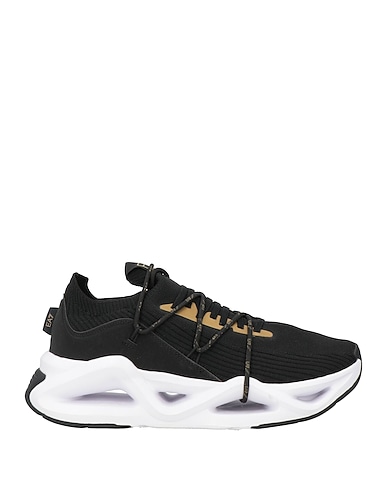 ARMANI EXCHANGE Sneakers Black Textile fibers