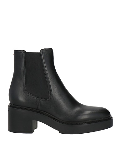 SANTONI Ankle boot Black Leather