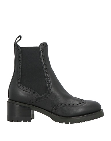 SANTONI Ankle boot Black Leather