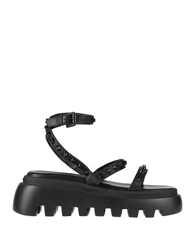VIC MATIĒ Sandals Black Leather