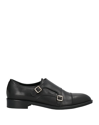 PAVIN Loafers Black Leather